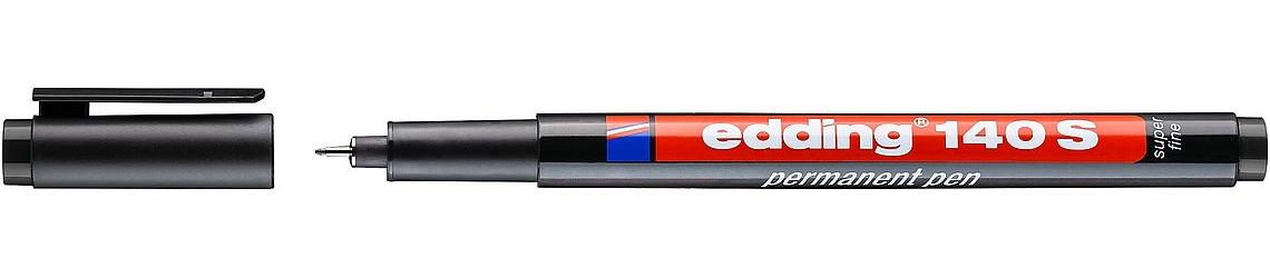 edding Permanent Marker 140 S ohp sw - VPE: 10