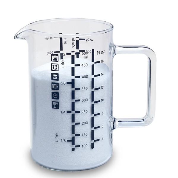 BOHEMIA CRISTAL Messbecher mit Henkel