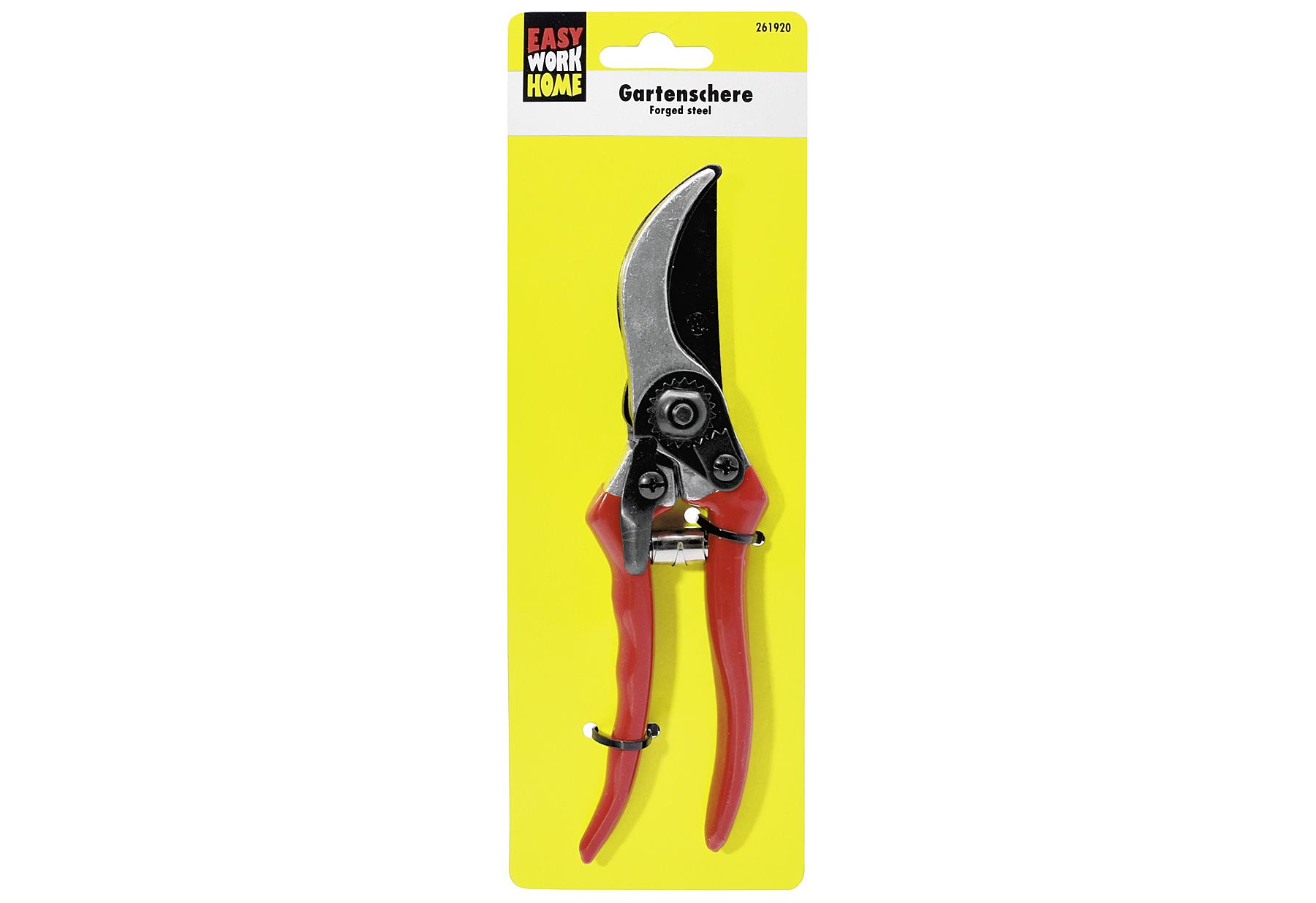 EASY WORK Bypass-Gartenschere - VPE: 6