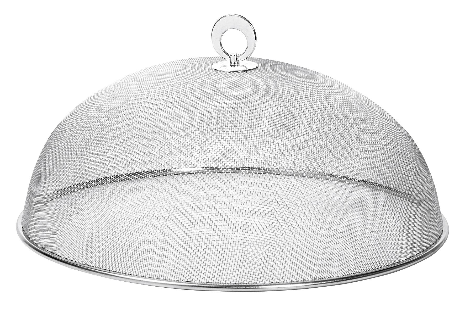 Speiseschutz verzinnt Ø35cm silber - VPE: 12