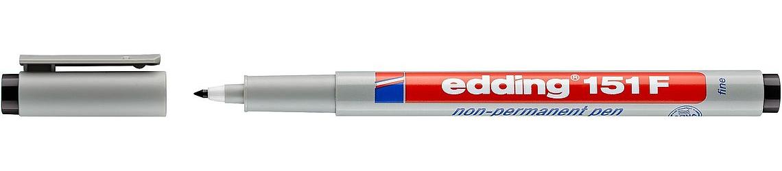 edding Non Perman.Marker151 Fohp sw - VPE: 10