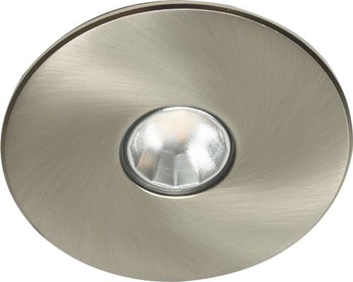 Einbauleuchte Superlight Emotion 12 V 2,9 W Rahmenfarbe Edelstahl L&S