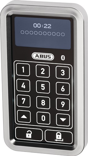 Tastatur CFT3100 S Touch-Oberfläche silber ABUS