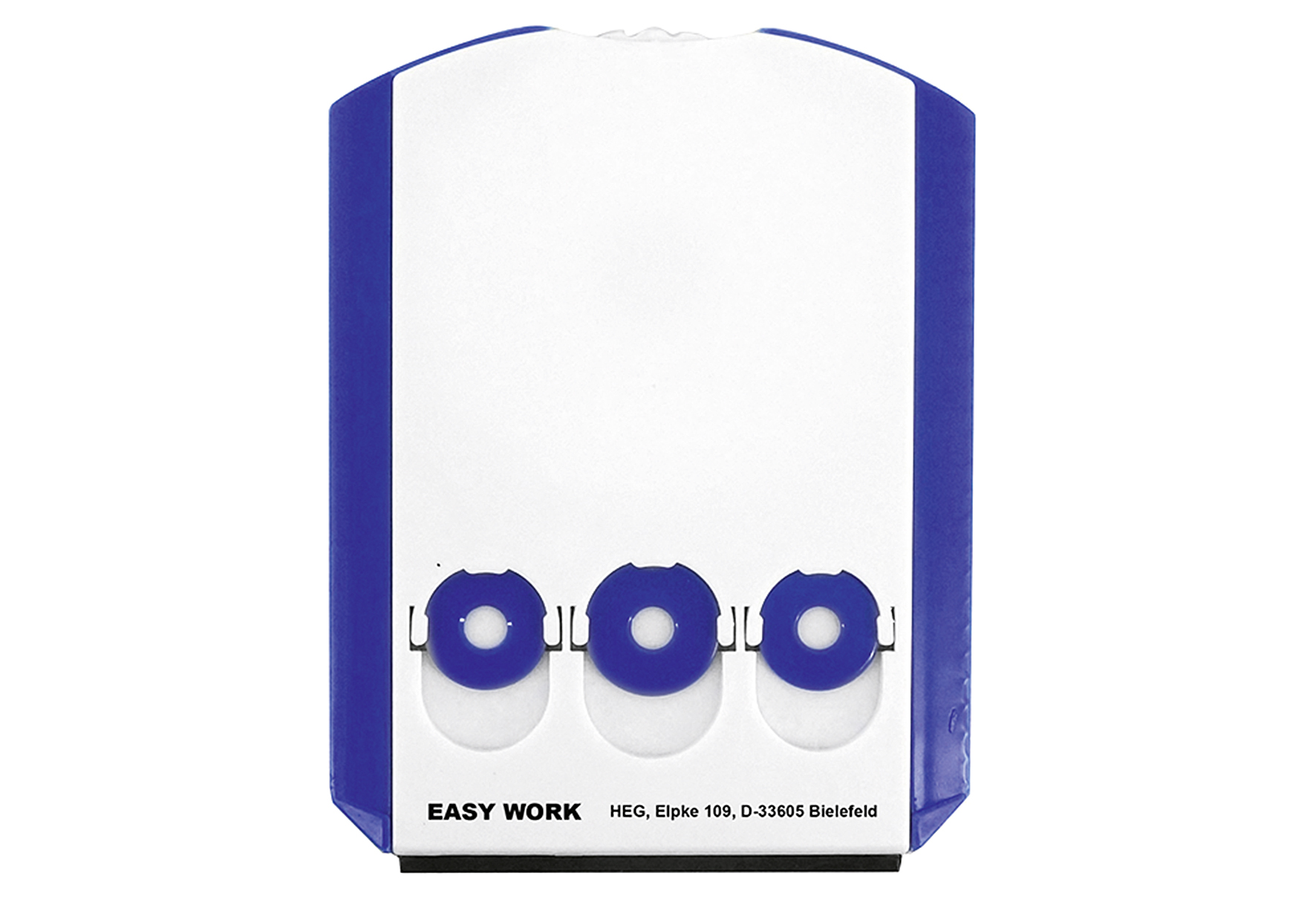 EASY WORK Parkscheibe mit 3 Einkaufswagenchips - VPE: 10