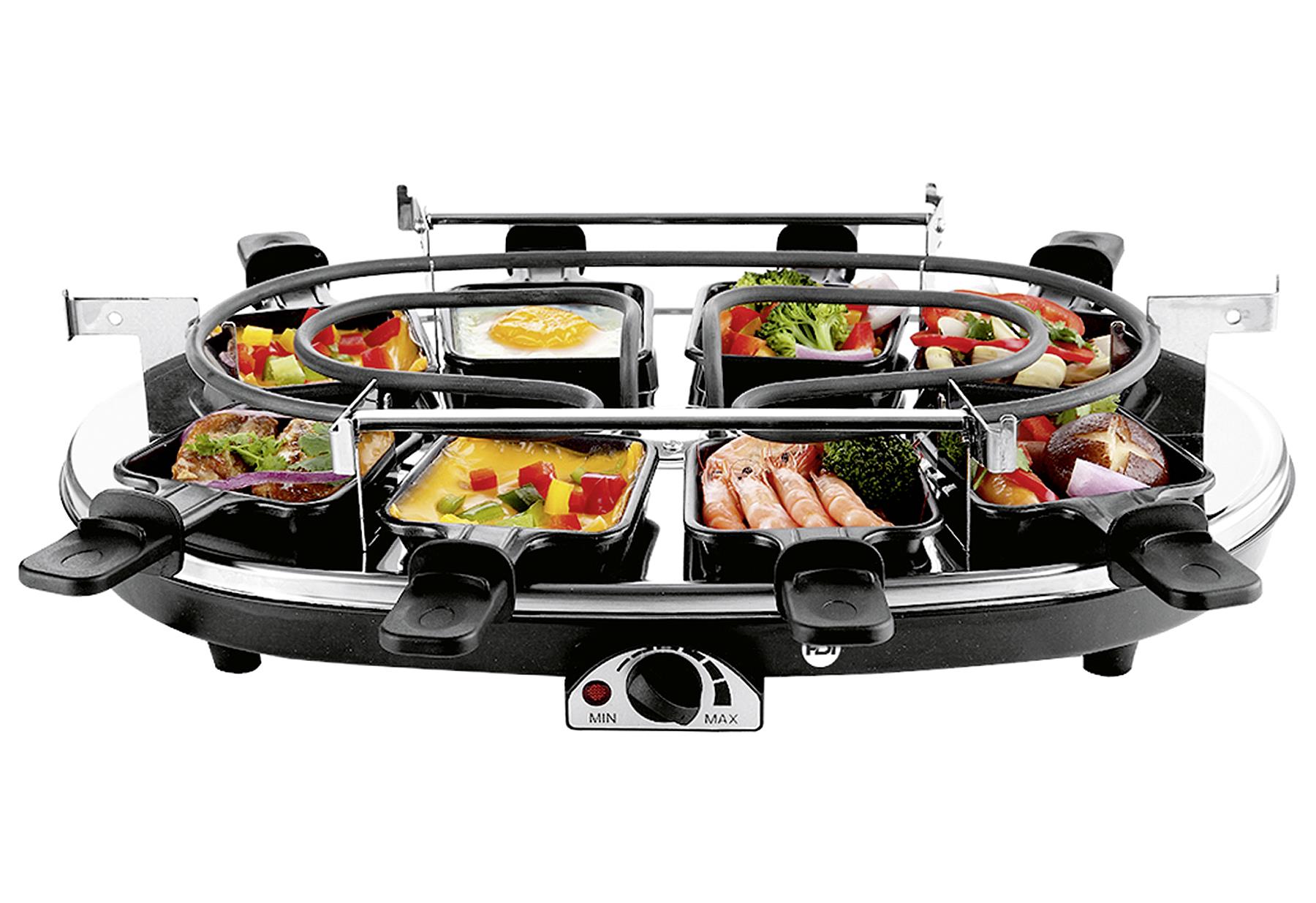 FDI Raclettegrill oval 8 Personen FDI-RG150001