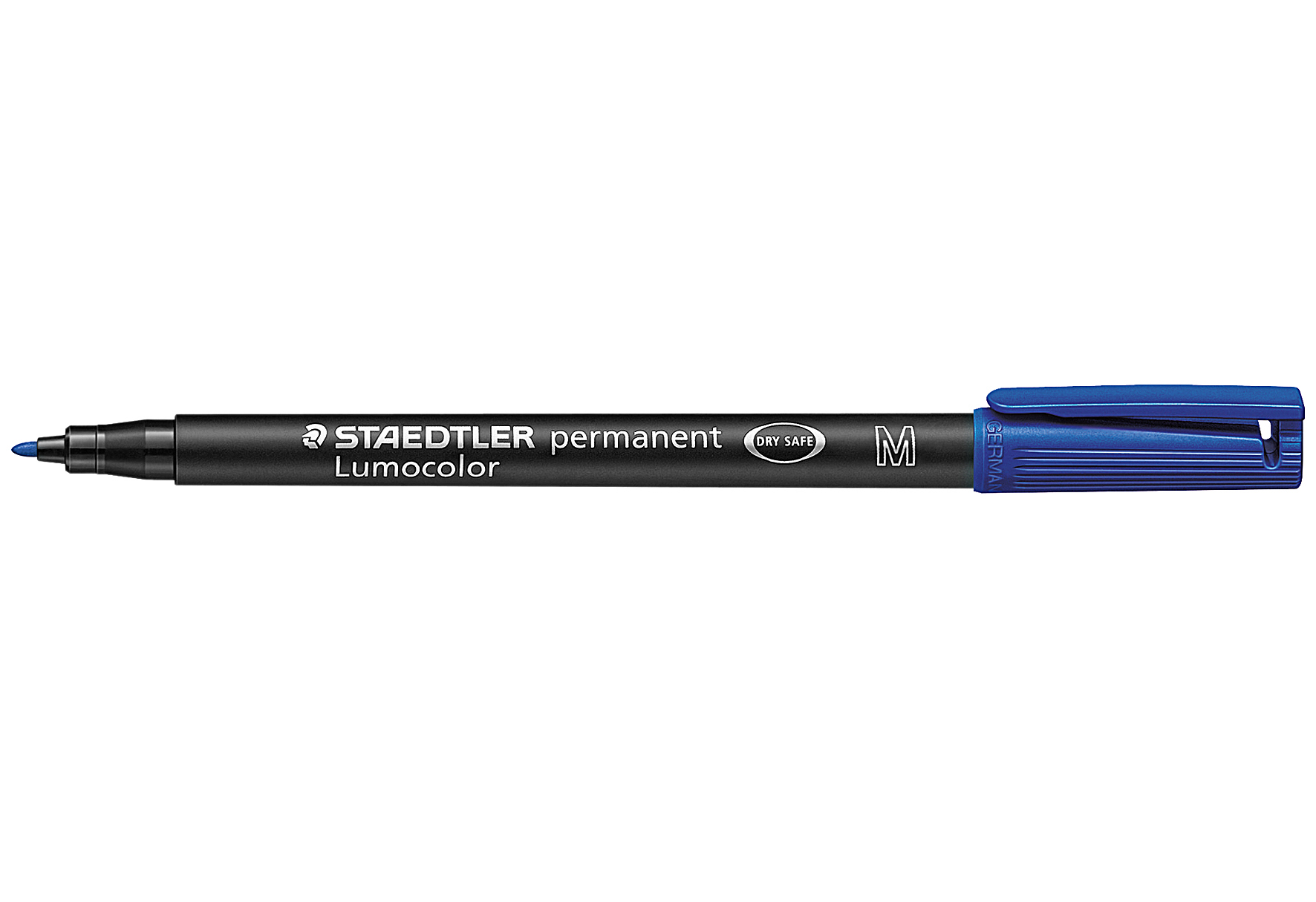 STAEDTLER Lumocolor wasserfest M blau - VPE: 10