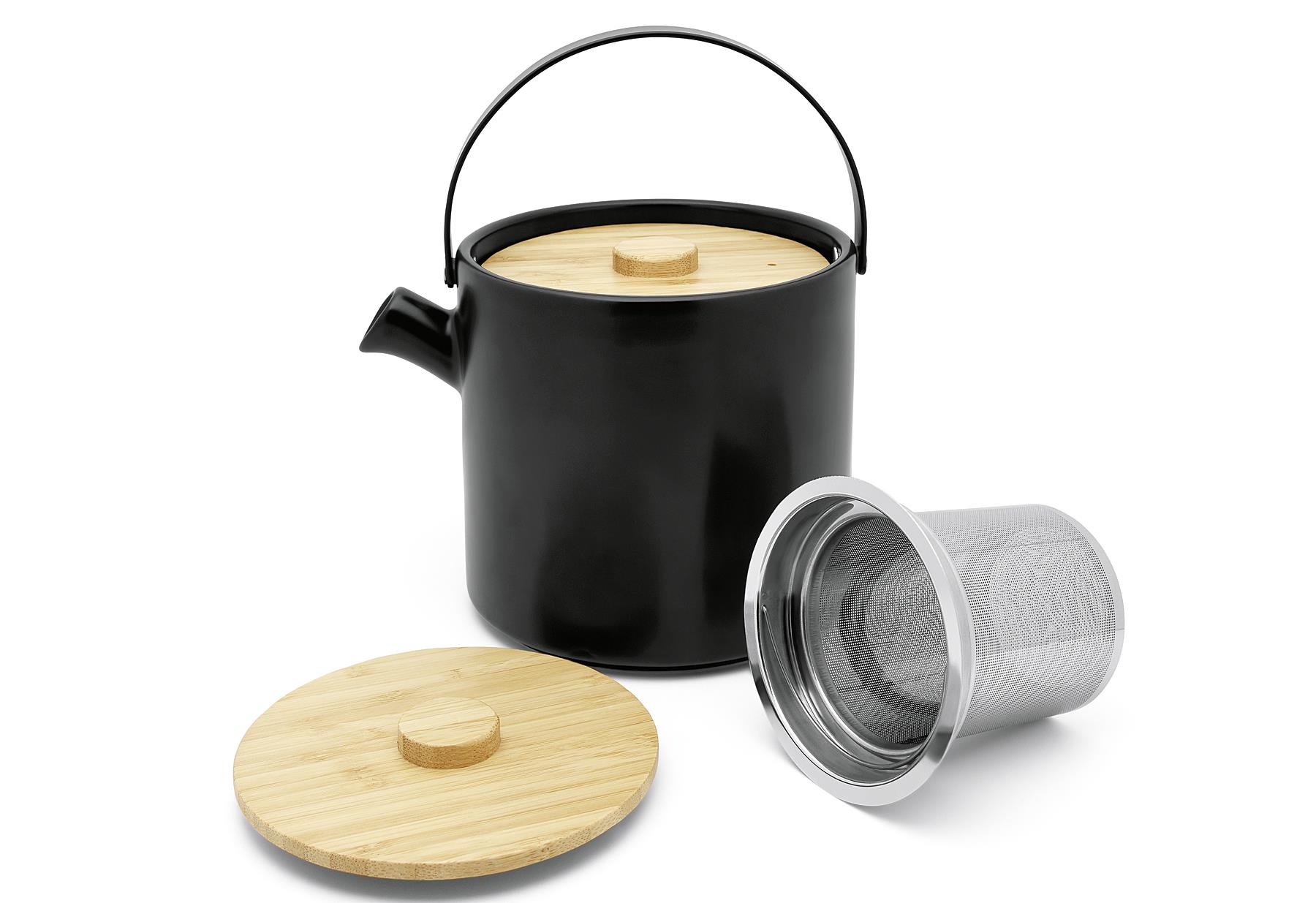 Bredemeijer Teeset 'Umea' 2-teilig Teekanne, Stövchen