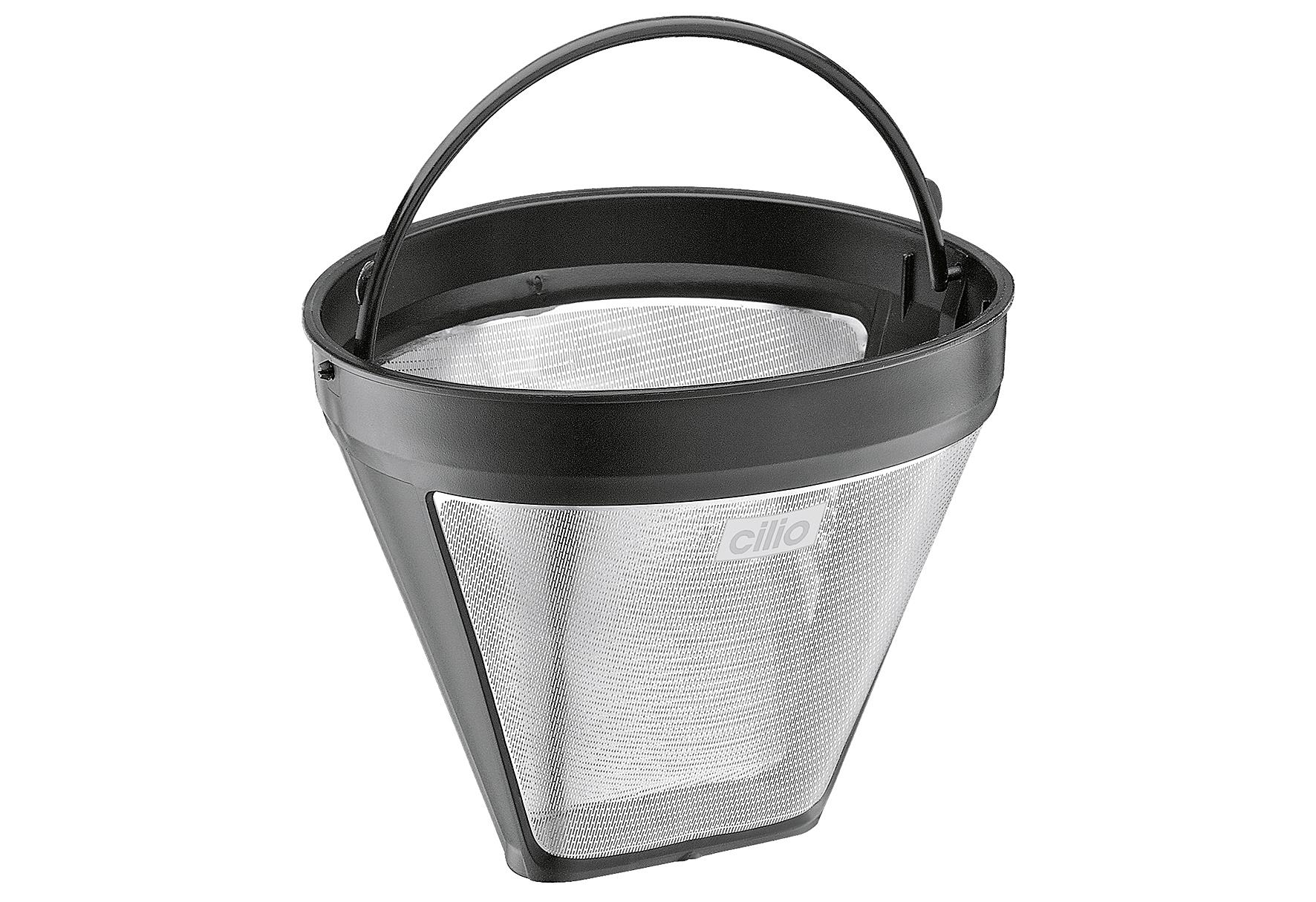 cilio tisch-accessoires Kaffeedauerfilter 'Edelstahl' Gr. 4