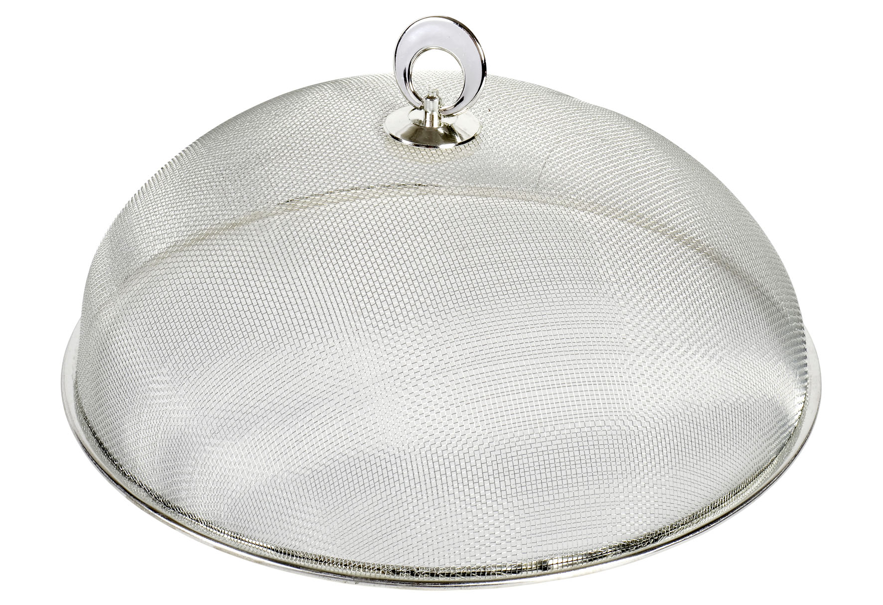 Speiseschutz verzinnt Ø35cm silber - VPE: 12
