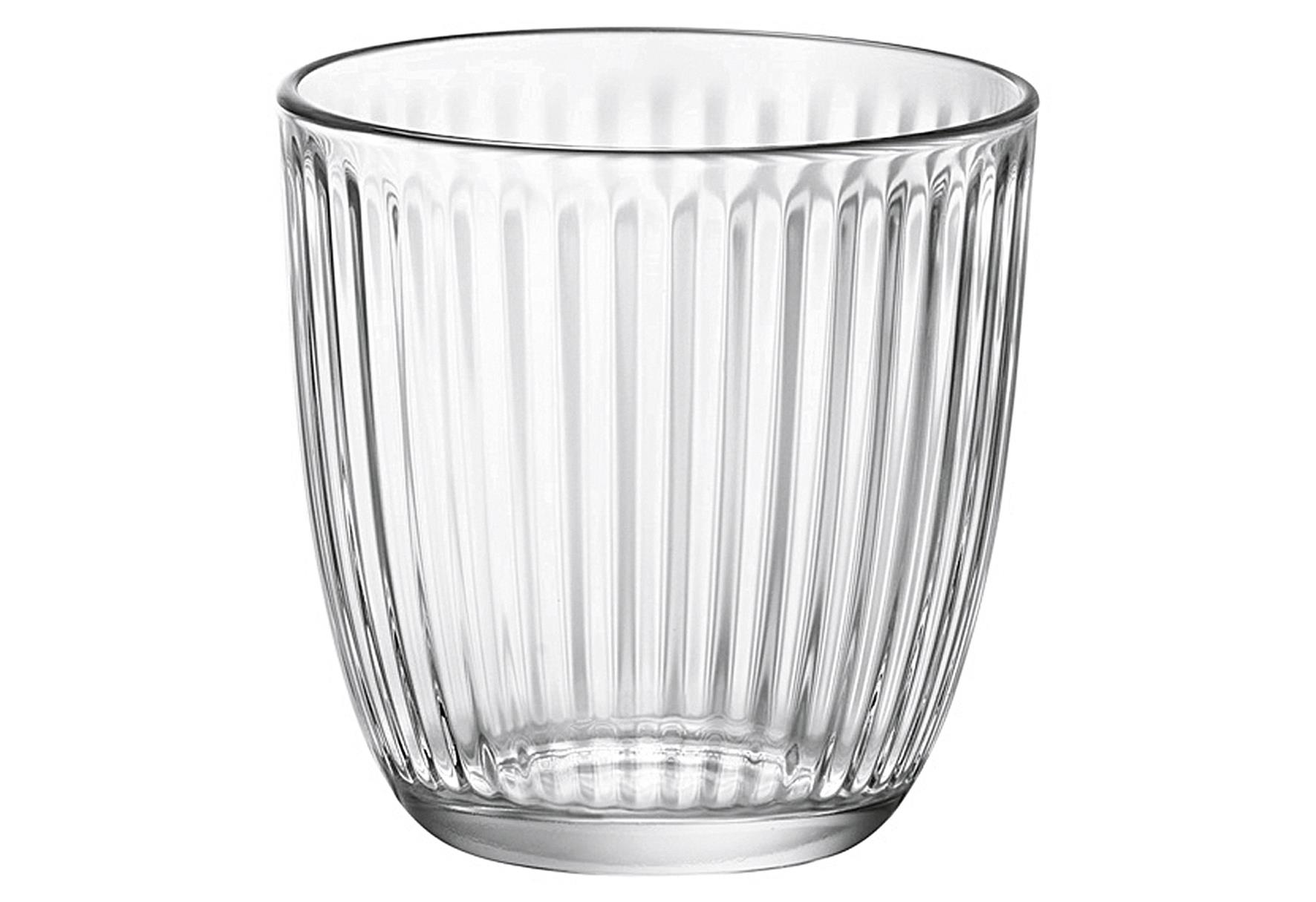 BORMIOLI ROCCO Wasserglas Line klar 29cl H8,5cm Ø8,5cm 6er Set 6 Stück